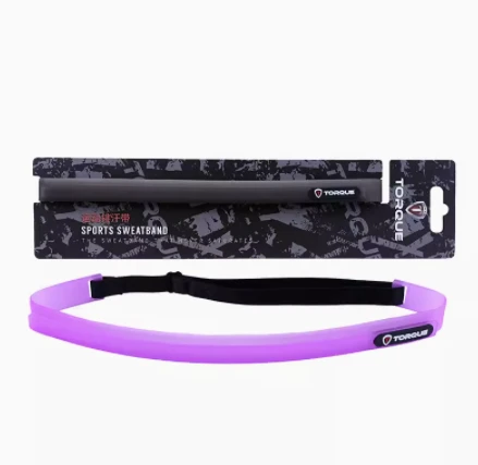Sweatband Silicone Chun Aclaíochta Nó Spóirt